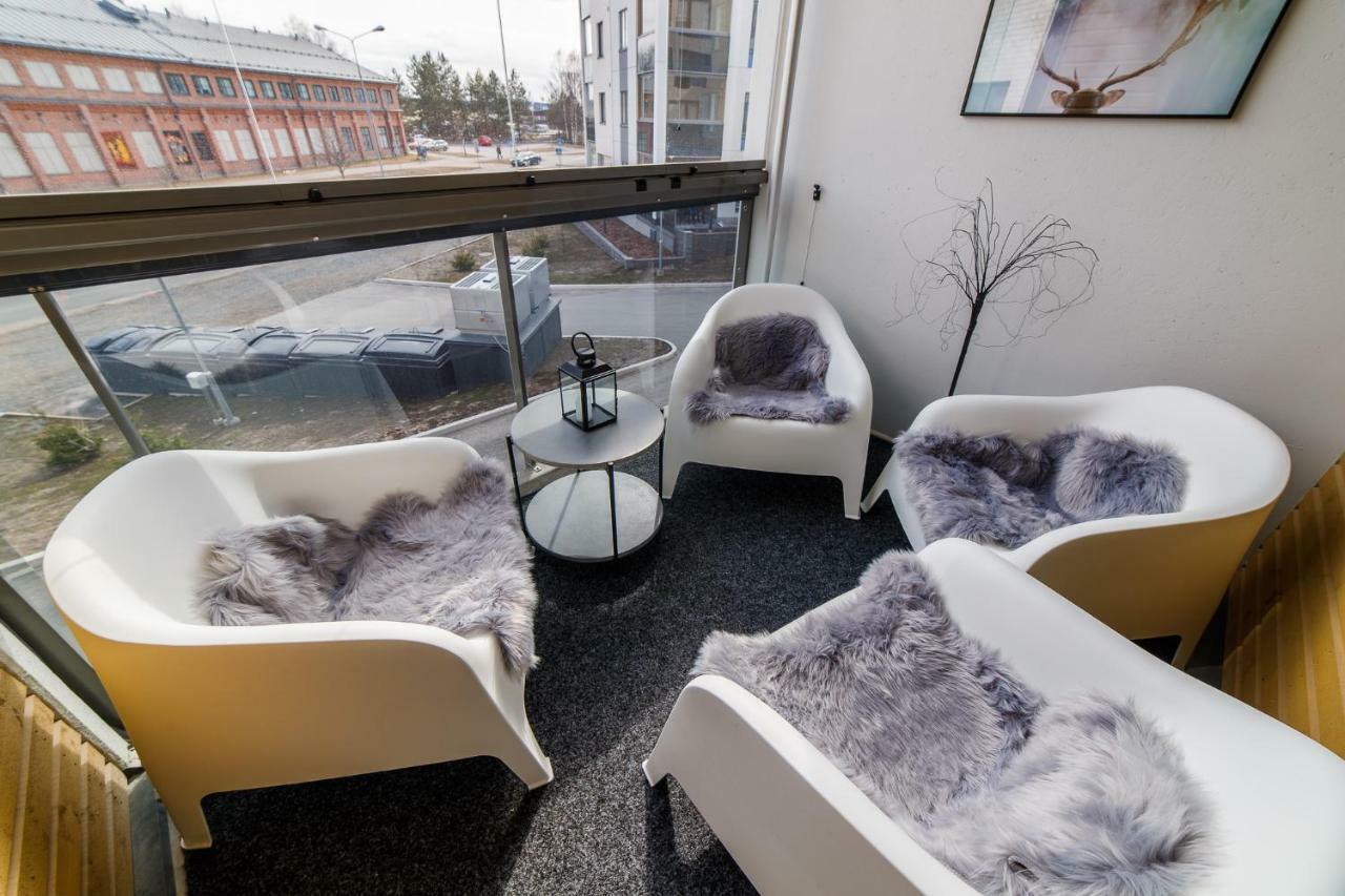 New & Luxurious Apartment Superior By Arctic Homes Rovaniemi Exterior foto